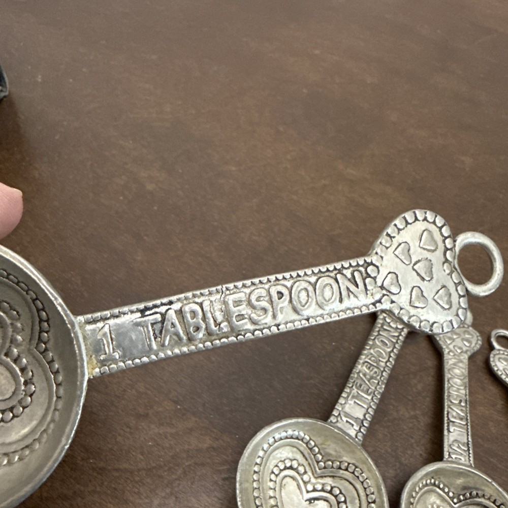 Ganz 4 Pc Measuring Spoon Set Hearts