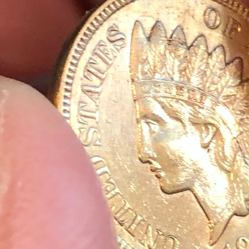 1908 INDIAN HEAD PENNY #75J