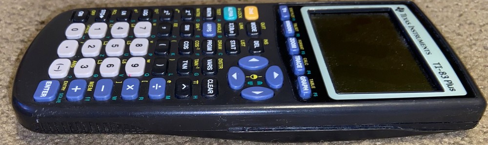 2x Texas Instruments TI-83 and 83 Plus Graphing Calculators - Do Not Work - Read