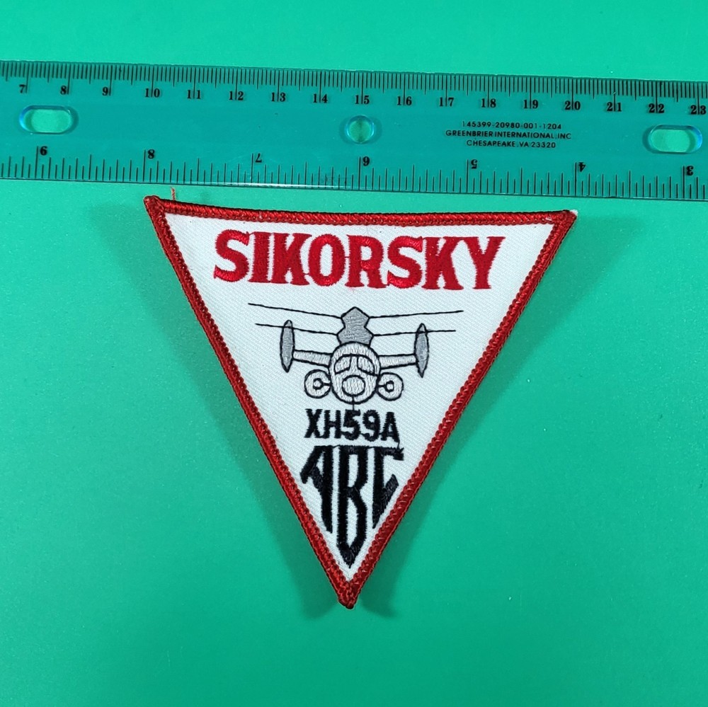 Sikorsky XH59A ABC Patch Advancing Blade Concept