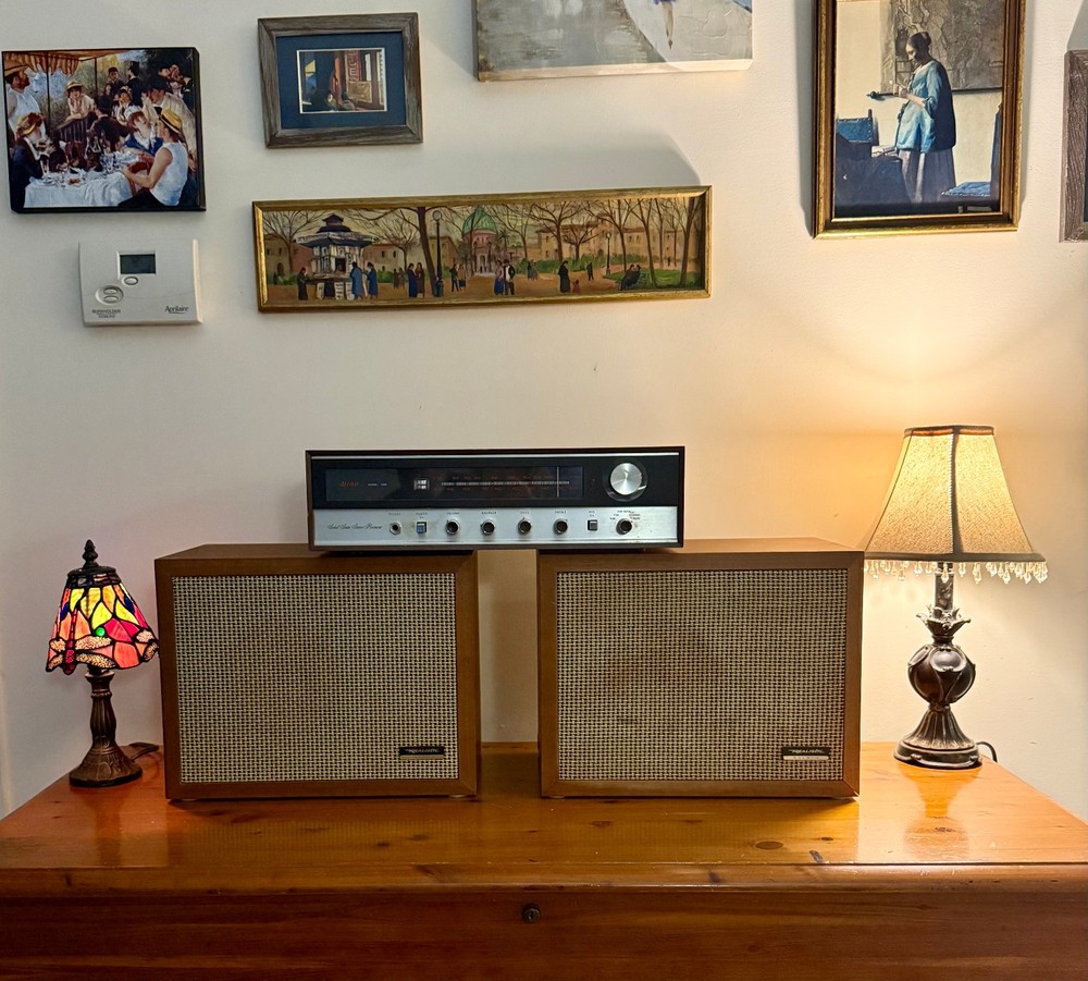 ALLIED / REALISTIC RECEIVER / SPEAKER COMBO