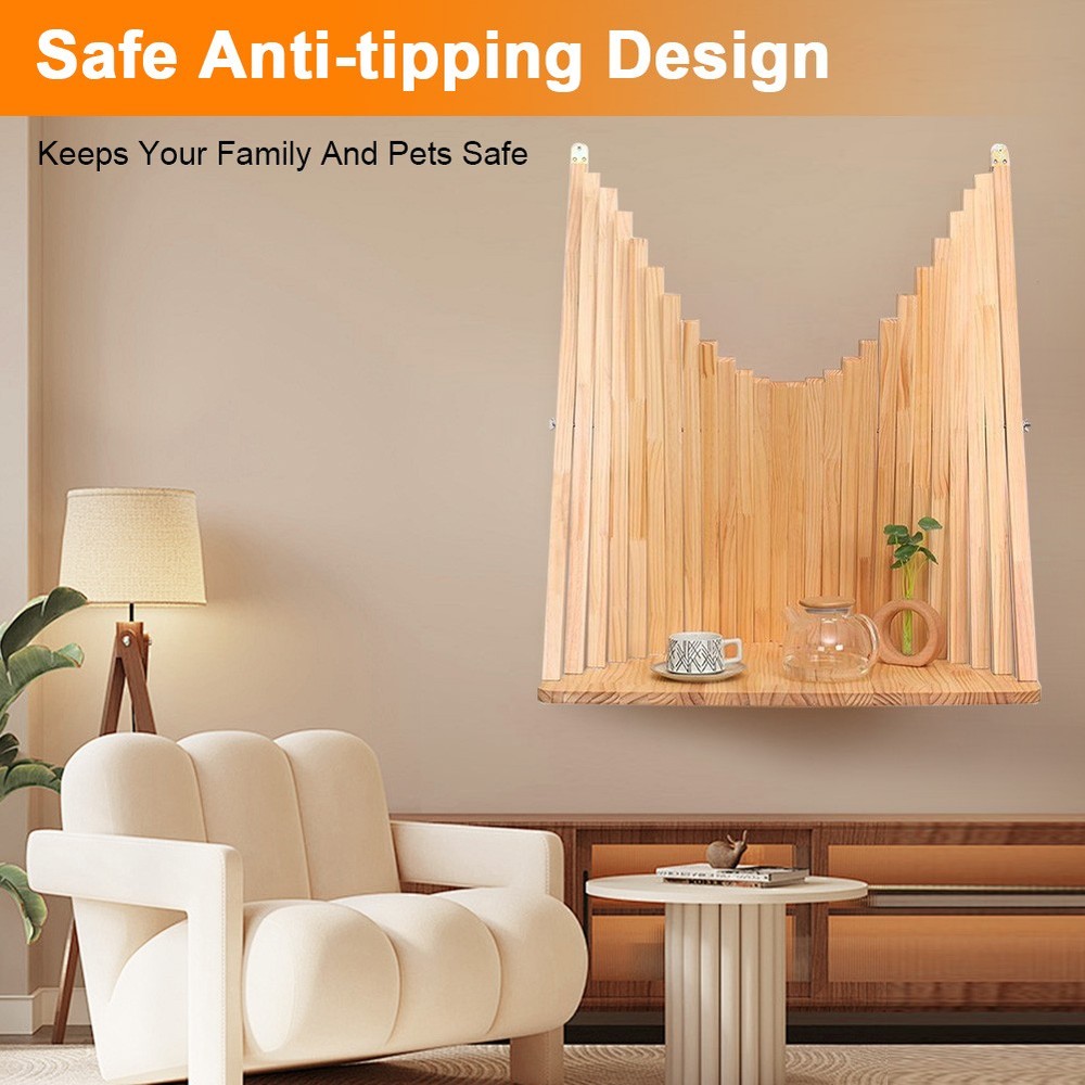 Foldable Wall Table Wall Mounted Invisible Computer Table Foldable Computer Desk