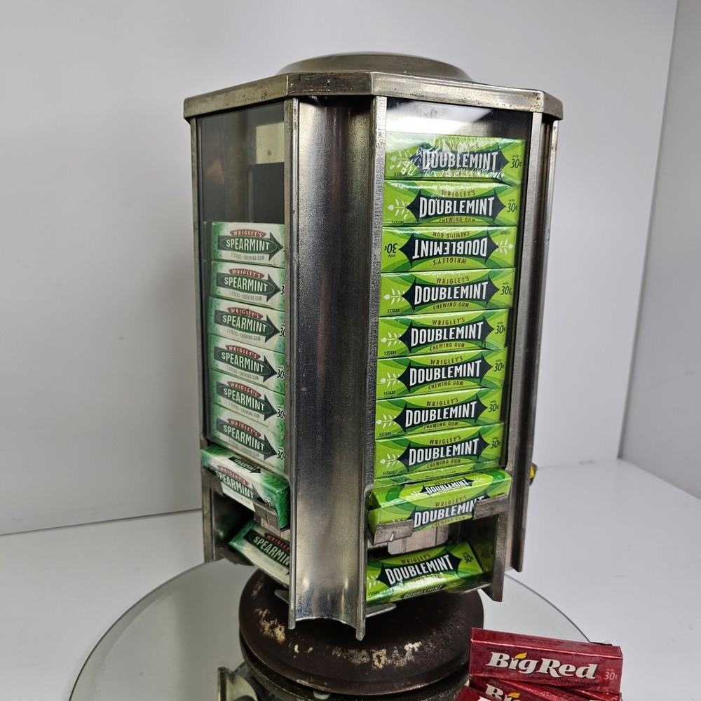 Wrigley’s Five Column Package Gum Dispenser Store Display