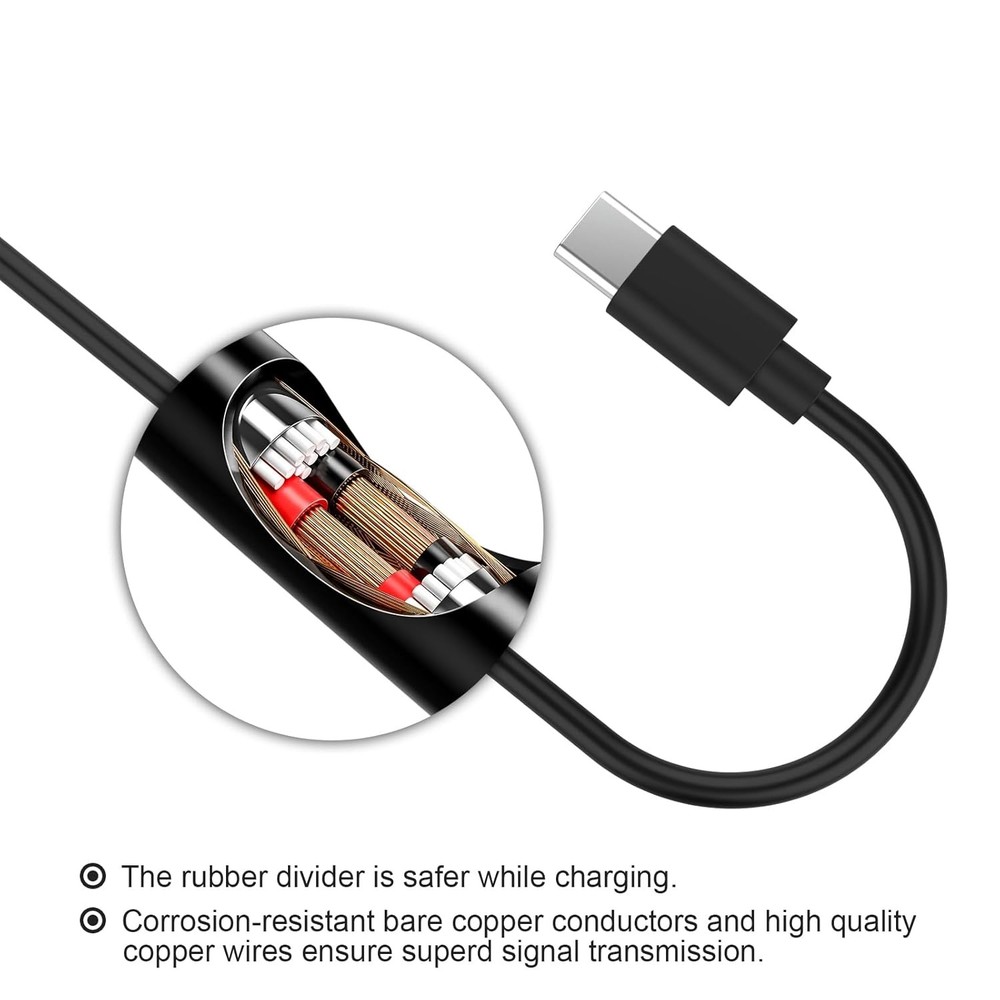 Saipomor 10ft Type C Charging Cable Data Cord Compatible with All-New Kindle...