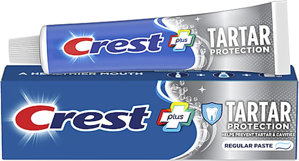Tartar Protection & Anticavity Toothpaste with Fluoride, Regular Paste, 2.4Oz (P