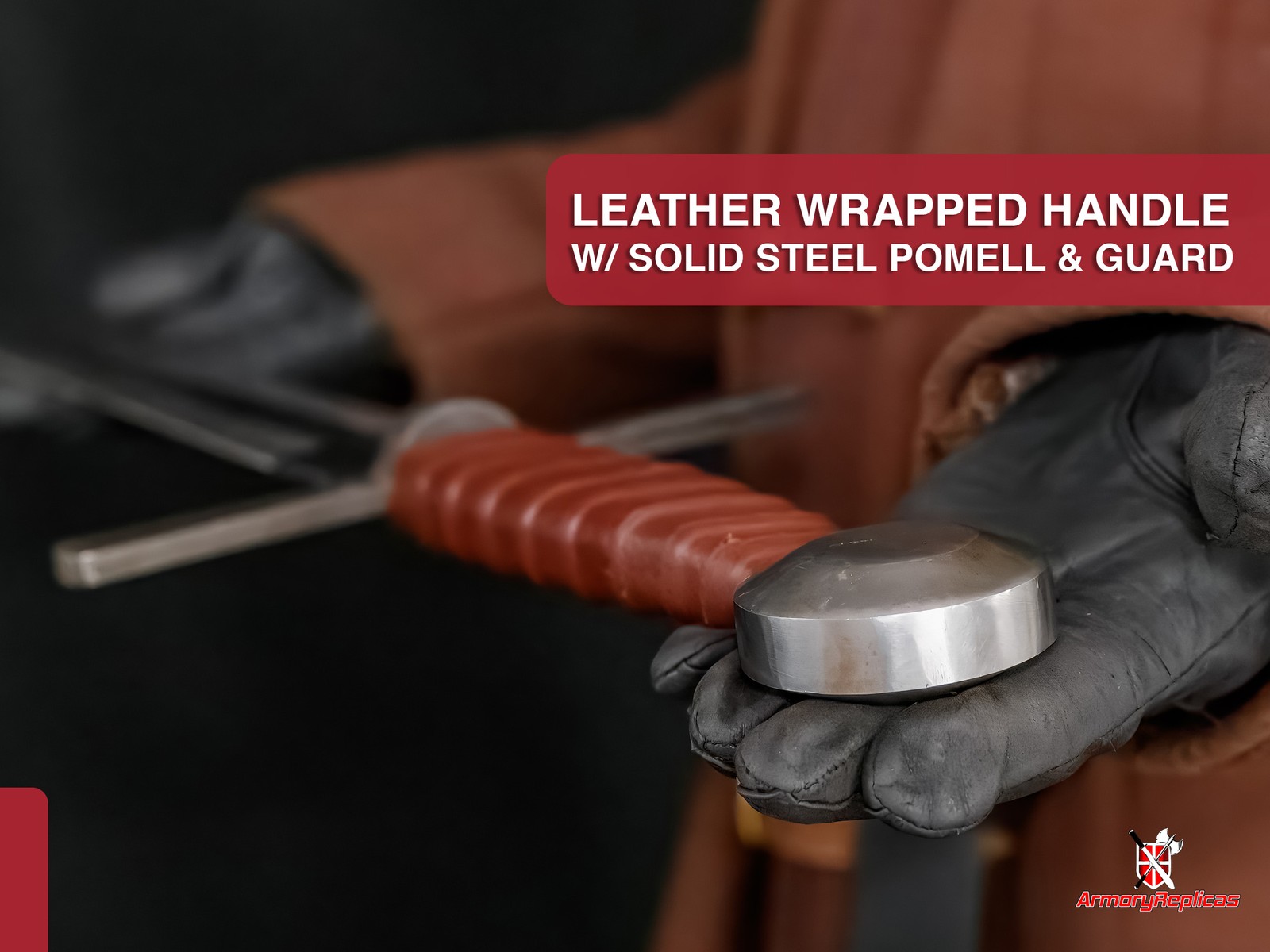 Castle in Knight Medieval Sword 1095 Carbon Steel Dual Tone Blade w/ Sheath