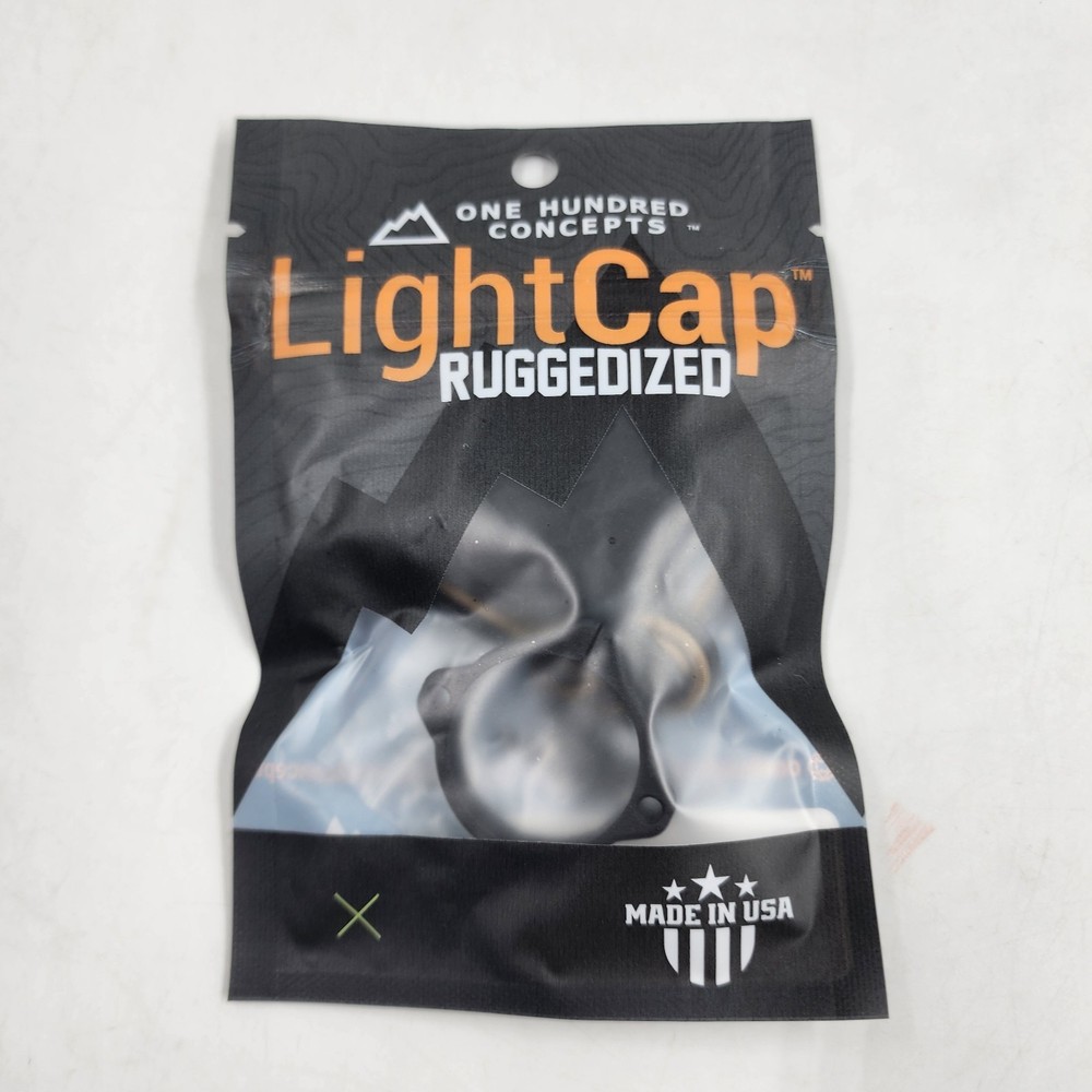 One Hundred Concepts Ruggedized Lightcap - Medium - Black