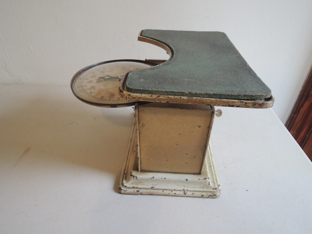 Antique Working 300 Lb. Detecto Scale Jacob Bros 1917
