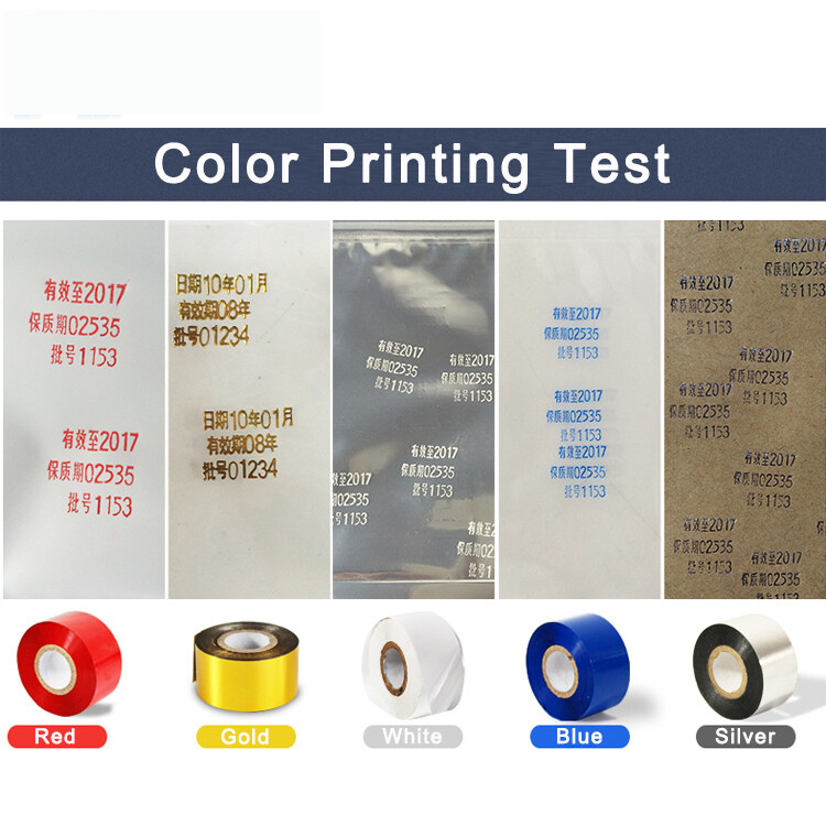 DY8 Manual Ribbon Coding Machine Hot Foil Stamping Machine Batch Code Printer