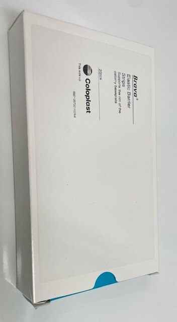 Coloplast Brava 120700 Elastic Barrier Strips - 20 Pieces Beige, IN BOX!, 2028