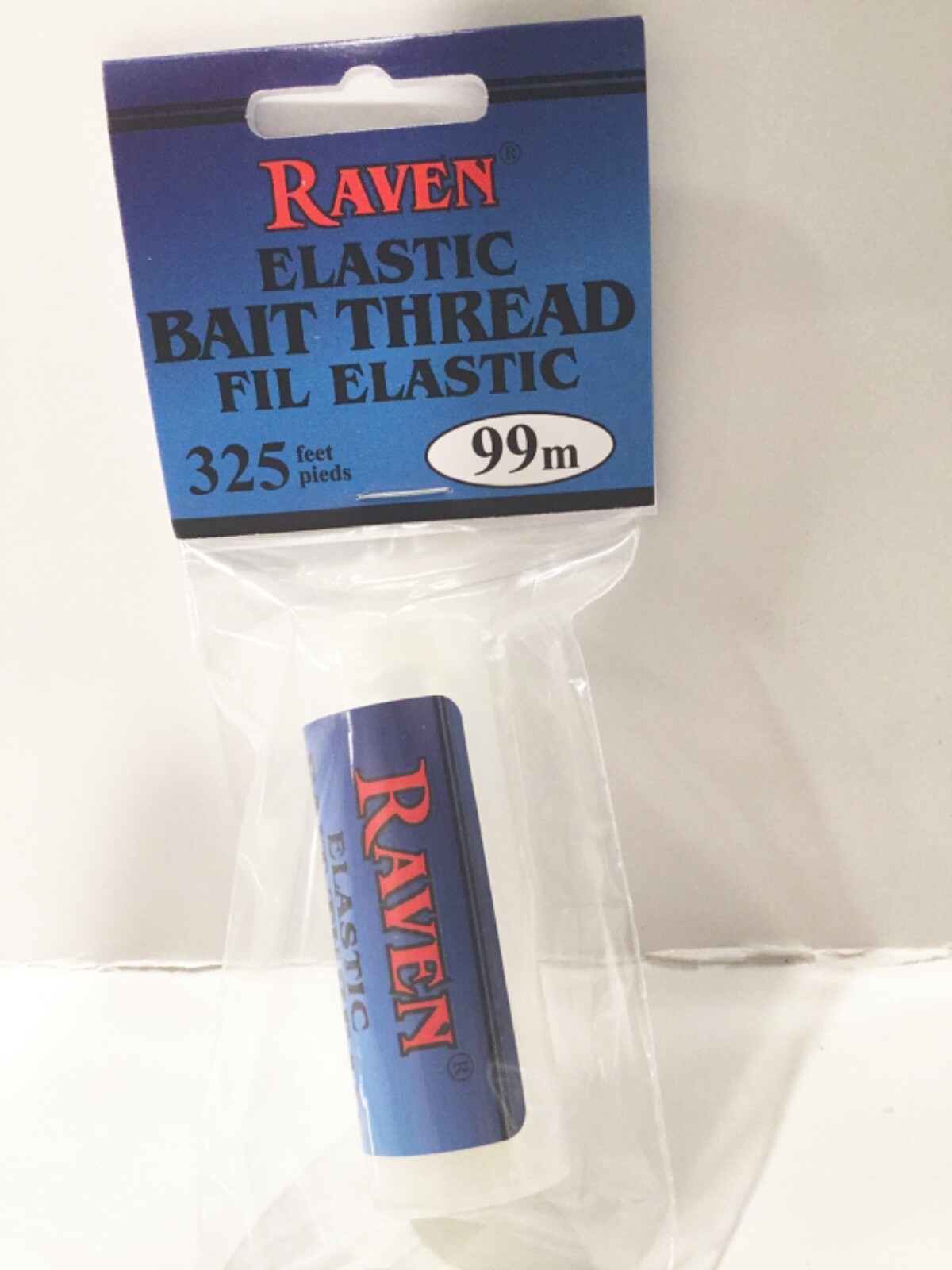 Raven Elastic Bait Thread, 325 ft