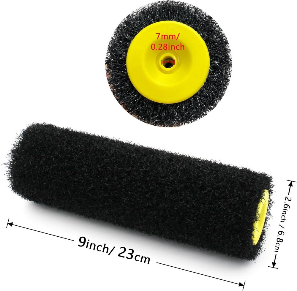 9" Drywall Compound Roller Cover - Texture Roller for Walls, Ceilings, More