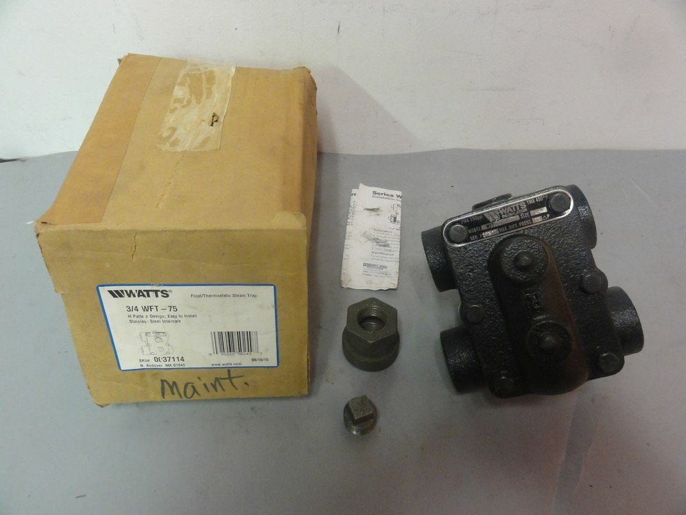 Watts Regulator WFT 3/4" New (Open Box)