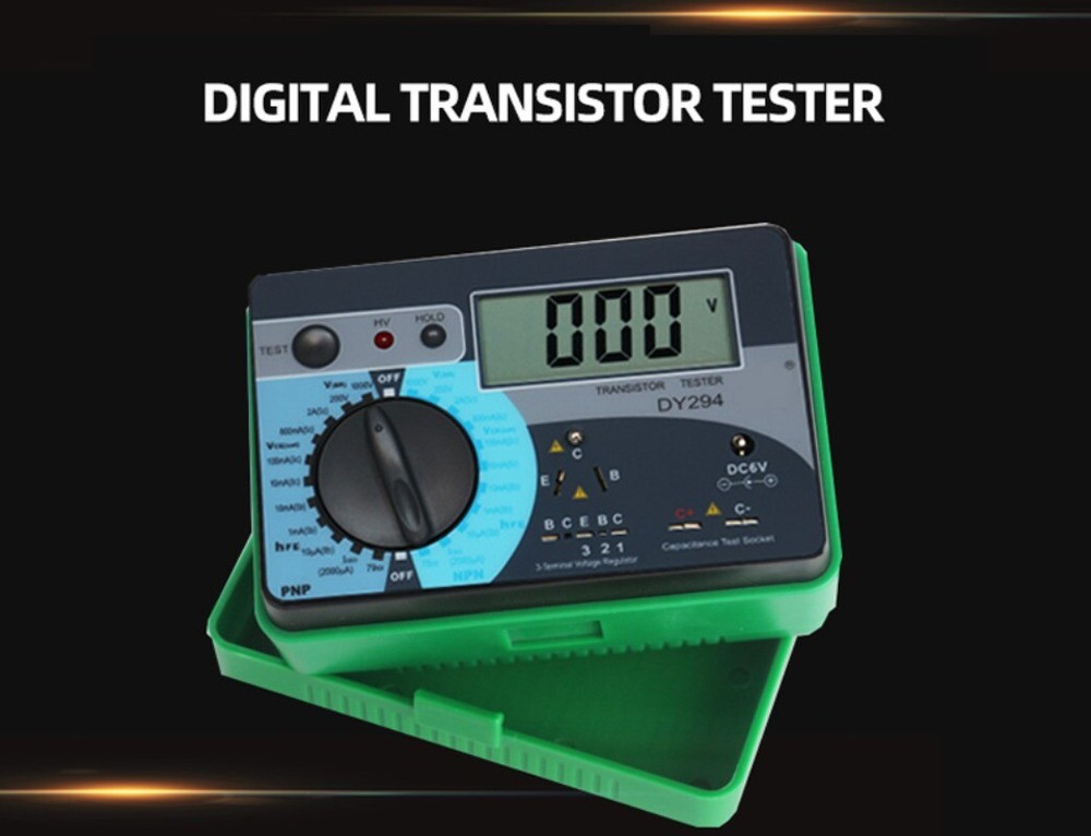 Multifunction Digital Transistor Analyzer Tester Semiconductor Diode Triod DY294