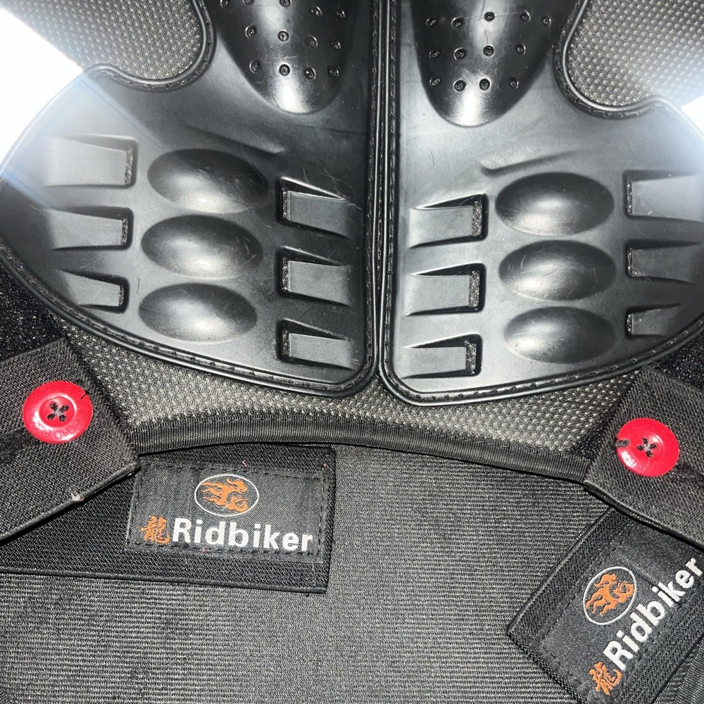 Ridbiker Motorcycle Chest Spine Protector Preowned Size Medium