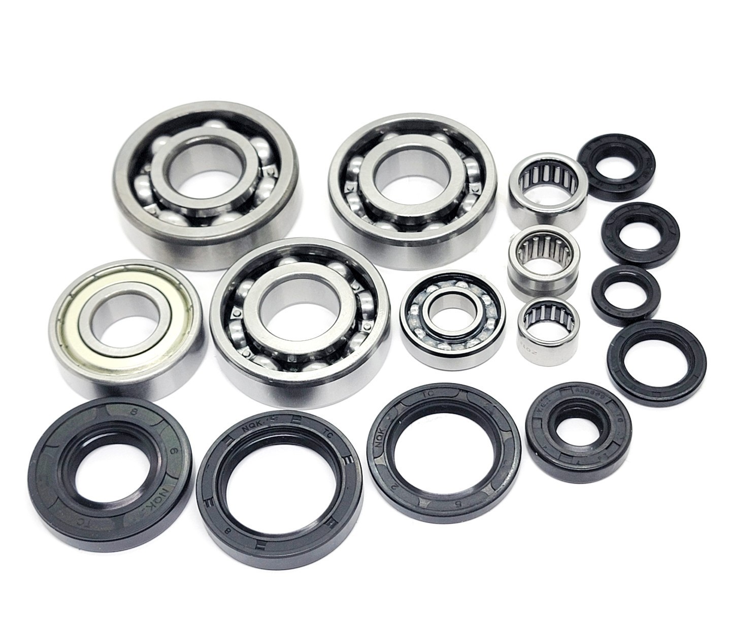 YZ85 Engine Main Crank Shaft & Transmission Bearings & Seals Kit 02-18