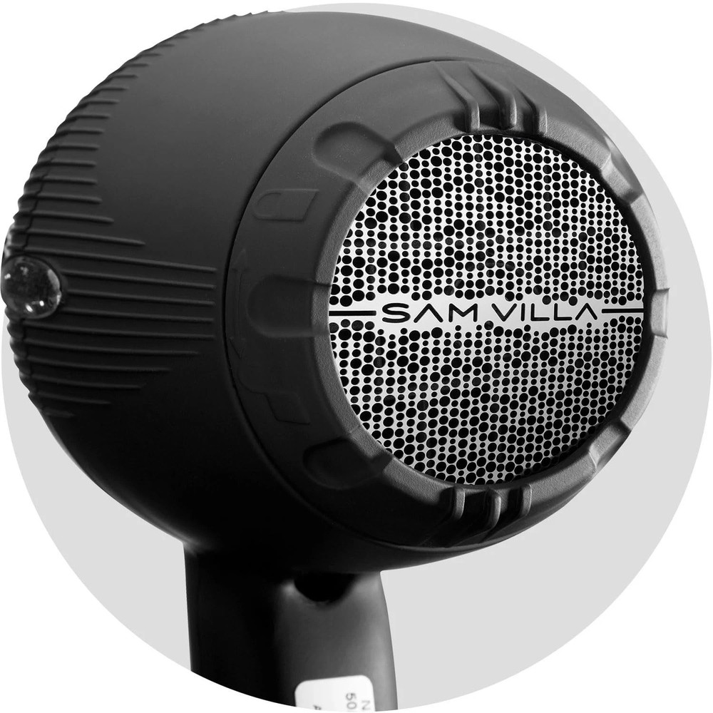 Sam Villa Lightweight & Quiet Ionic Professional Hair Dryer With Variable Spe...