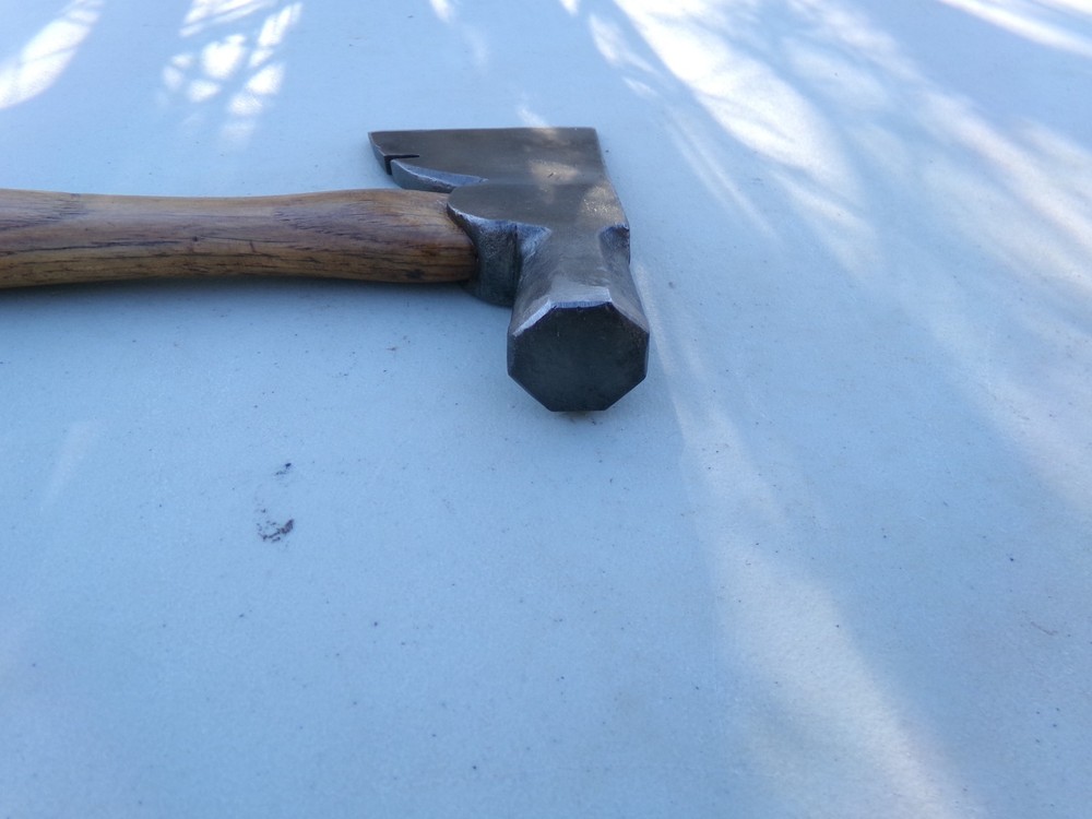 Tacony 2 Solid Steel Carpenter Hatchet Axe Hammer Vintage Tool