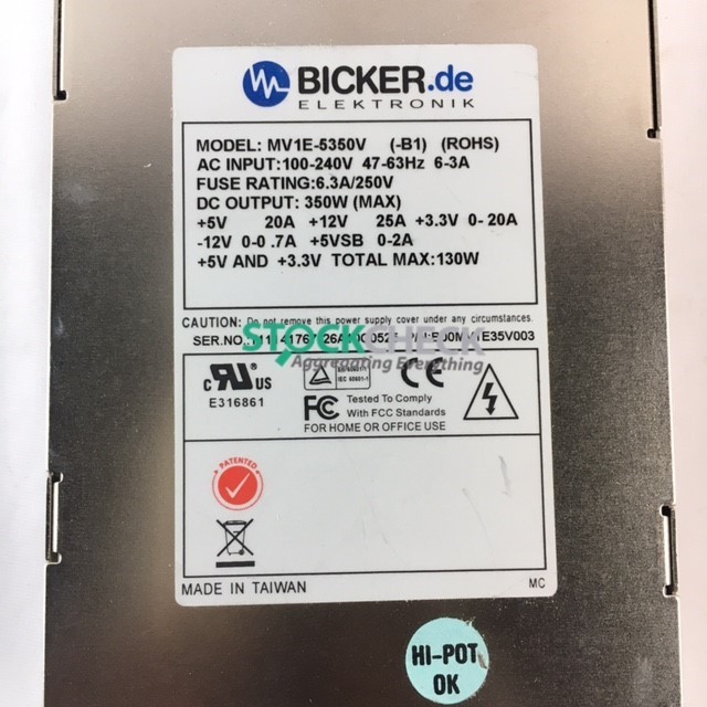 Bicker Elektronik MV1E-5350V Power Supply