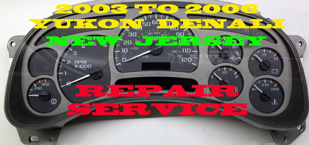 GMC GM DENALI 2003 2004 2005 2006 CLUSTER SOFTWARE & ODOMETER CALIBRATION