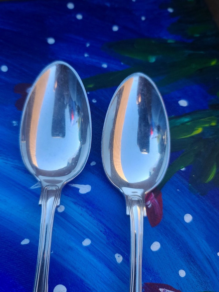 2 pc GORHAM SILVERPLATE FLATWARE spoons very nice condition