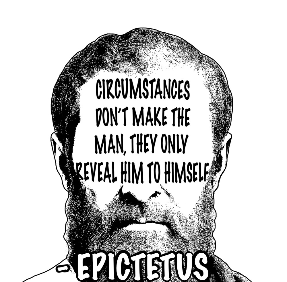 Epictetus Quote Sticker Collection