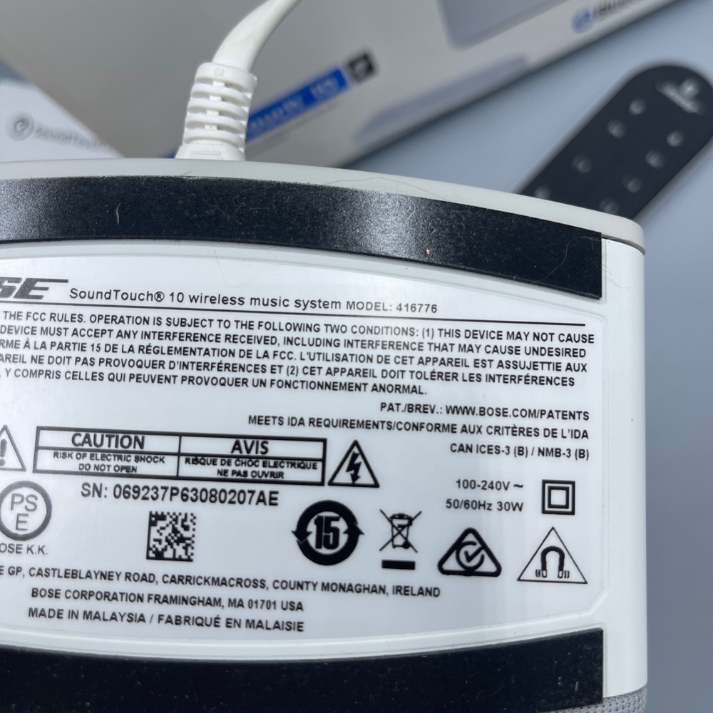 Bose SoundTouch 10 Wireless Music System - White #2