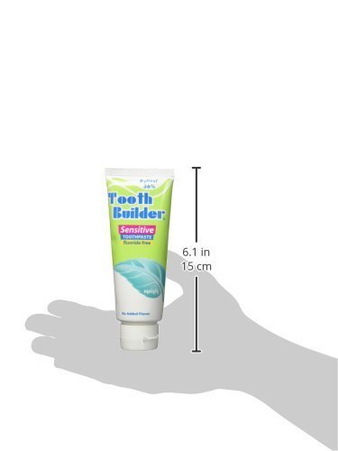 Squigle Tooth Builder Sensitive Toothpaste, Helps Prevent Canker Sores (4 oz)
