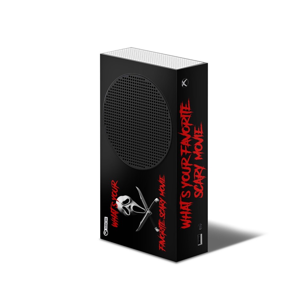 XBOX Series S Console & Controller Vinyl Skin Decal Wrap Scream Ghostface