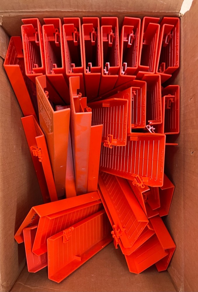 Hinged Cover For M450-Type Block, Orange