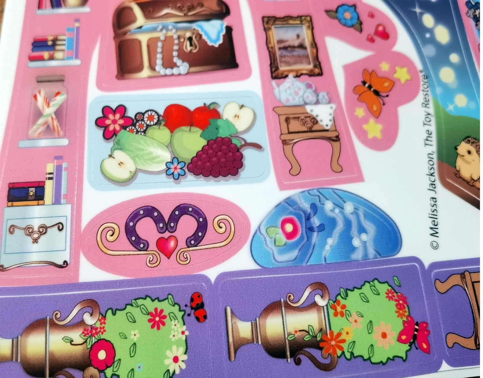Toy Restore Replacement Stickers fits Little People Klip Klop Castle Stable