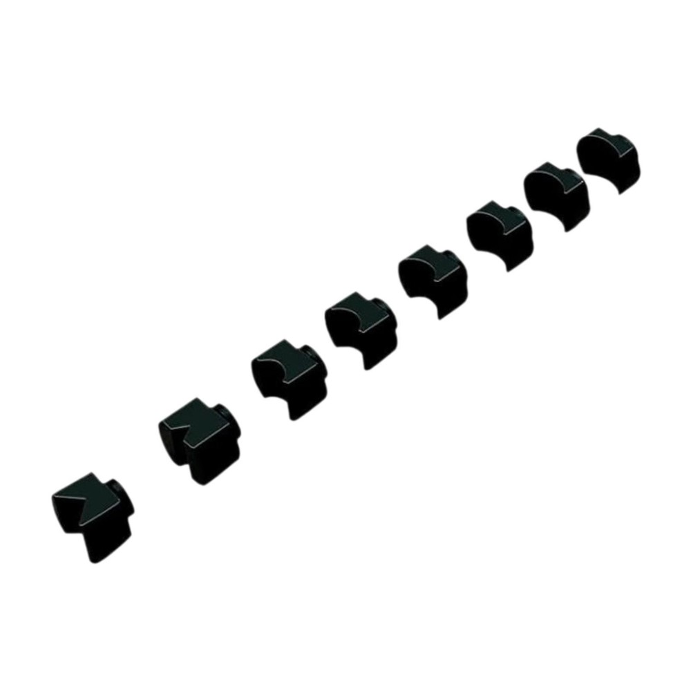 8 Pieces Ring Bender Dies DIY Press Tools Small Ring Bending Machine Accessories