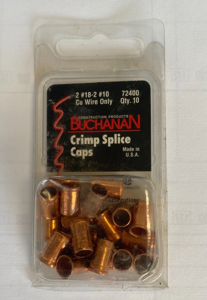 Buchanan Crimp Splice Caps