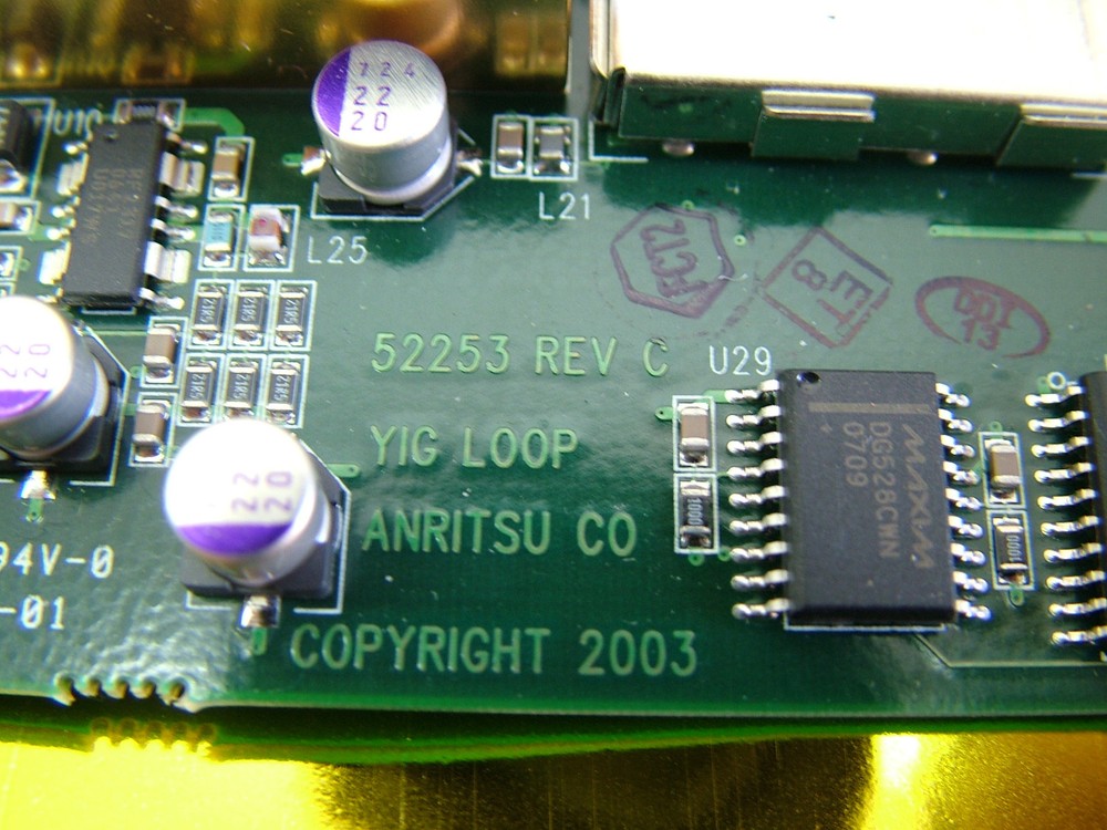 Anritsu 52253 YIG Loop board with 6900-D-26480 Sampler
