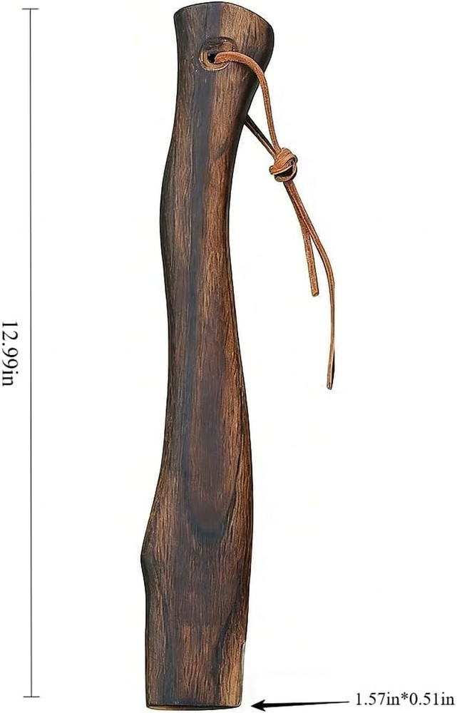Universal Axe Handle - Hickory Wood Hatchet Handle Replacement-Durable Splinter-