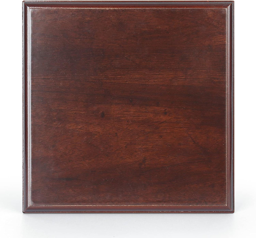 Wood Square Base-Hand Casting Structure Base, DIY Crafts, Keepsake Display, Art