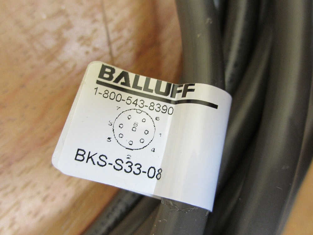 Balluff BKS-S33-08 *NEW* Cable Assembly Cordset