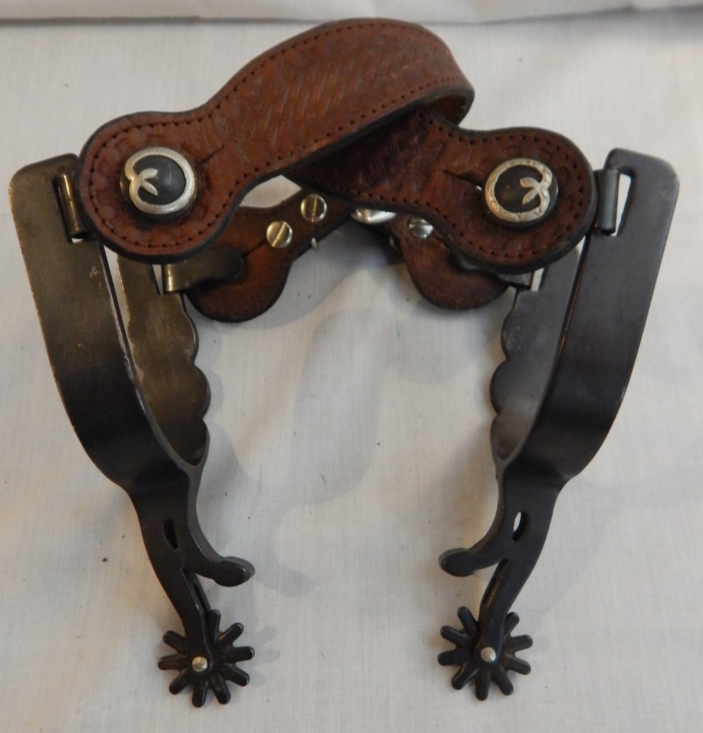 Diamond back Rattler Western Cowboy Spurs - 83