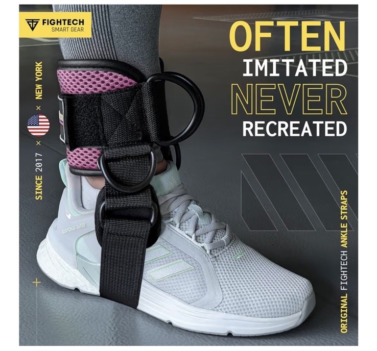 Ankle Straps Cable Machine Attachment for Gym - Cable Kickback Ankle Straps