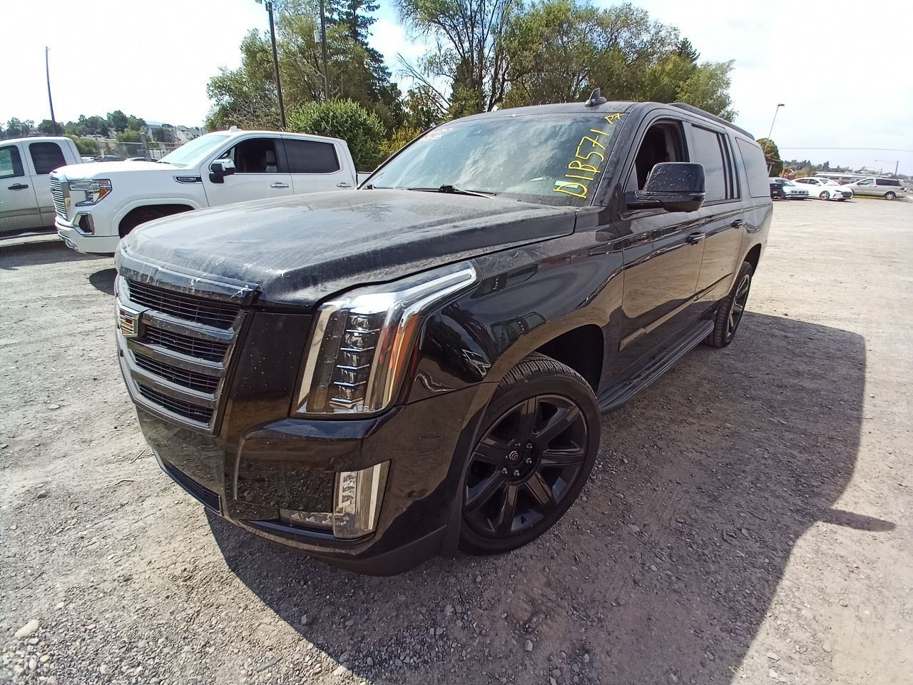 Info-GPS-TV Screen Display & Control Panel from 2017 Cadillac Escalade 12266262