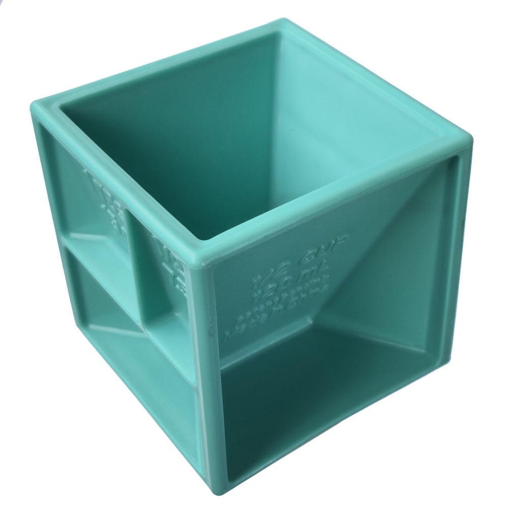 All-in-One Measuring Cube | 30+ Sizes | Kitchen | Baking | Great Gift | Teal