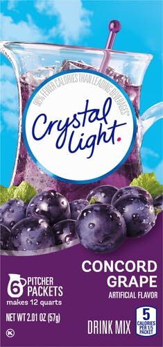 Crystal Light Concord Grape Drink Mix (6 Pitcher Packets)