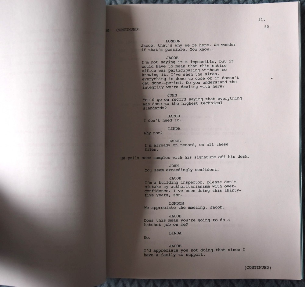 1999 "Newsbreak" Original Script Screenplay Final Draft