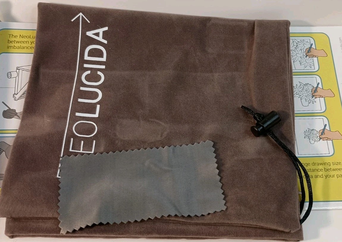 NeoLucida XL Optical Drawing Aid See Through Camera Ghost Image Mirror READ