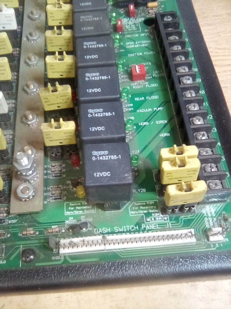 ITI 94V-0 TSB1087 Module Switch Panel, Dash Switch Panel