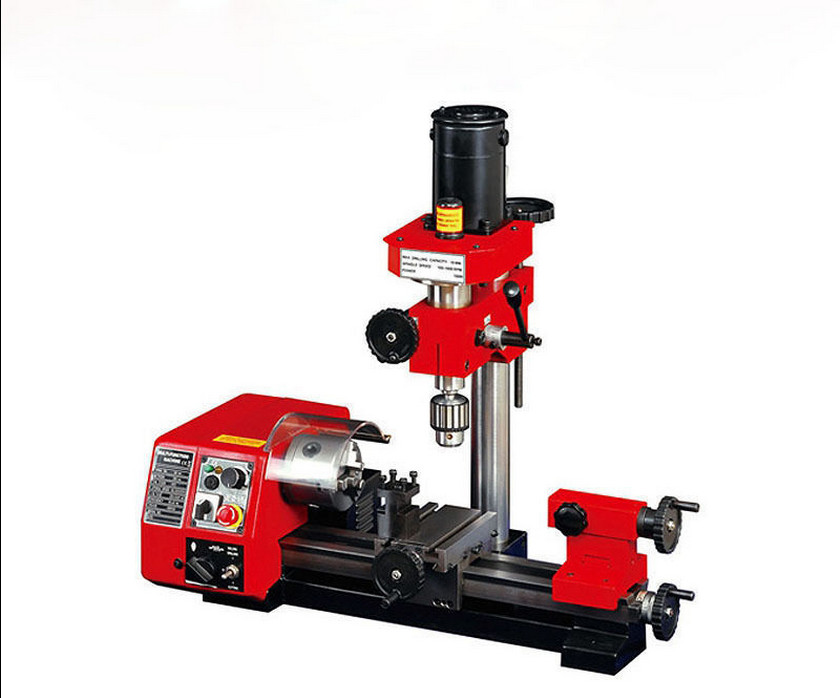 M1 250mm Micro Multi-function Machine Drilling and Milling Lathe Machine