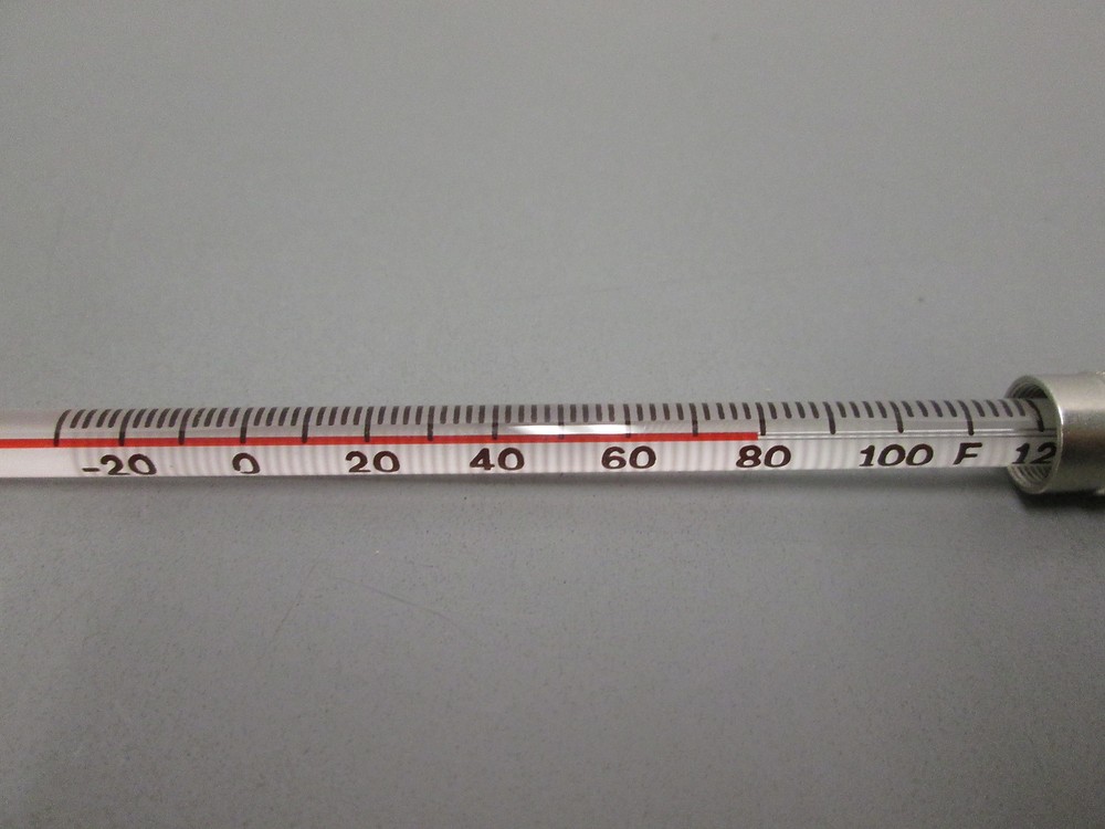 VINTAGE 583 LUFKIN POCKET THERMOMETER