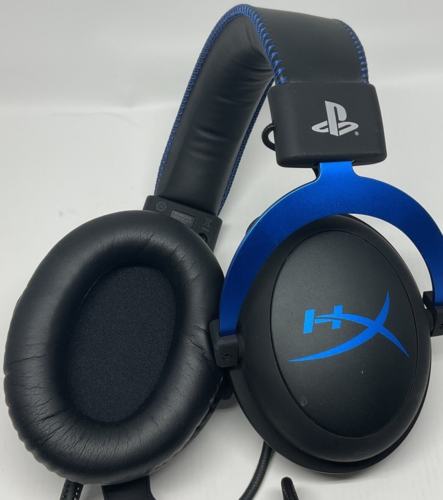 HyperX Cloud PlayStation Official PS4 Wired Stereo Gaming Headset, Untested