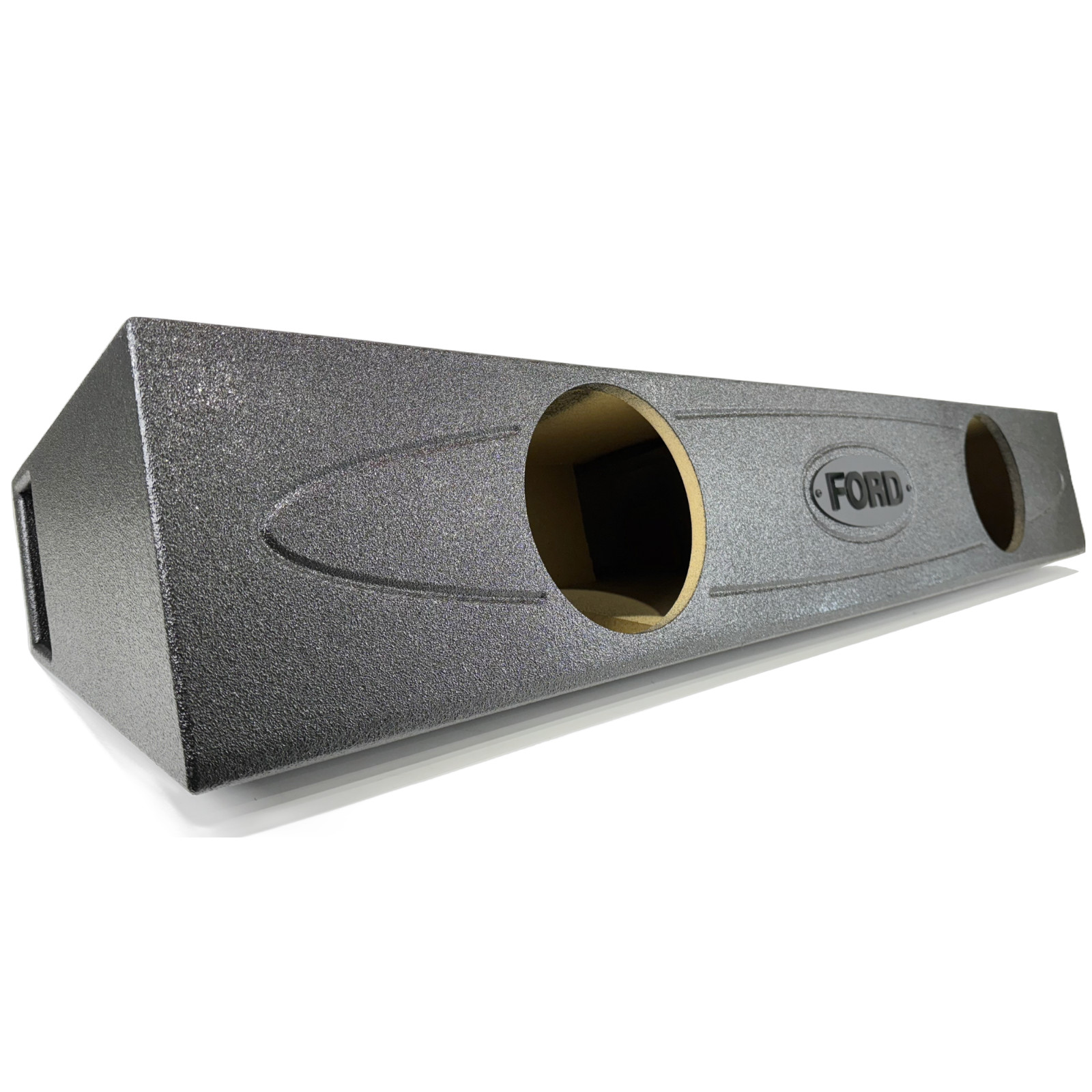 Subwoofer Box Ford F-150 09-25 F-250 17-25 Crew Cab Ported Fits 2x8 Woofers