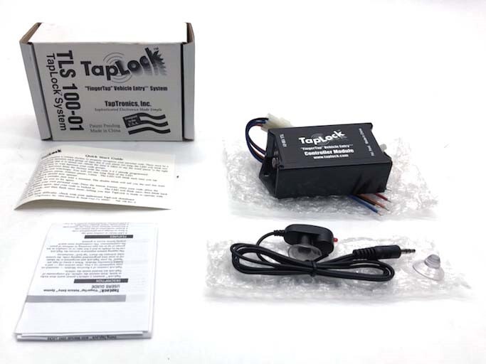 Taptronics Taplock TLS 100-01 Fingertap Vehicle Entry System NEW